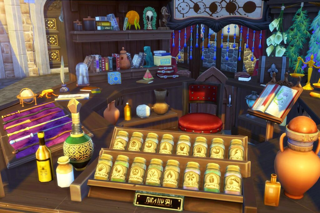 magical market sims 4