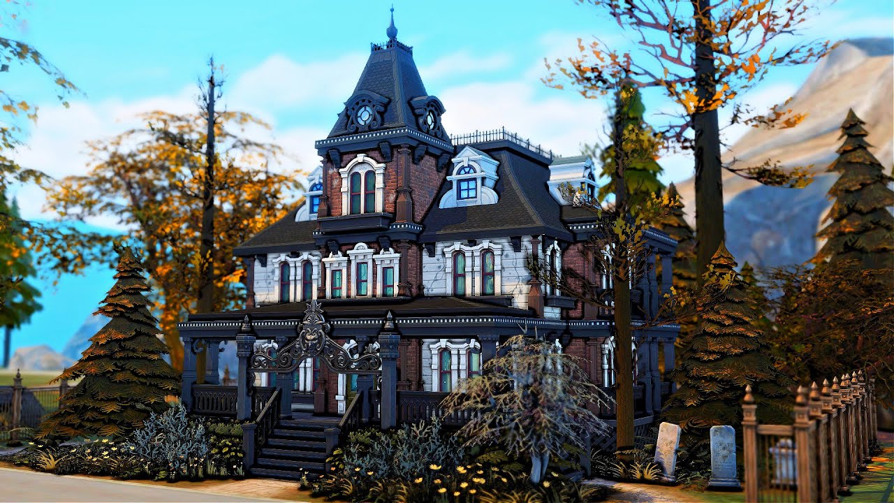 sims 4 haunted house